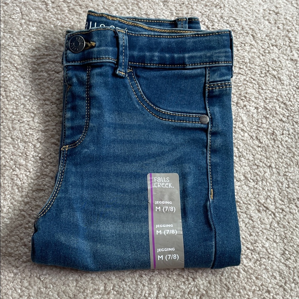 Falls Creek Girls Dark Blue Jegging Stretch
